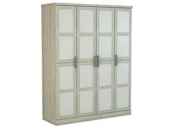 Шкаф Парма (ясень/тополь), 4 створки