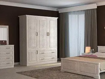 Шкаф №3 (бук/лдсп), 3 створки