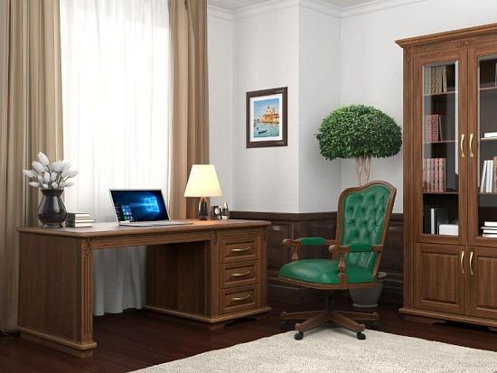 Стол письменный Палермо (ясень) 1 (фото)