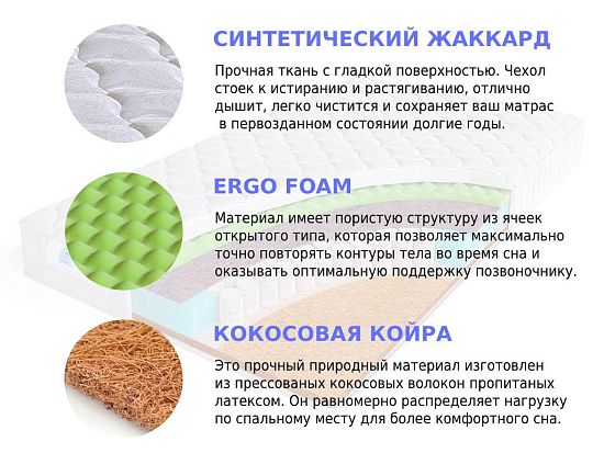 Матрас Sleep A Lot GALAHAD Tuft S500 min 2 (фото)