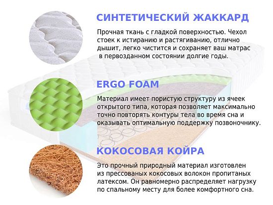 Матрас Sleep A Lot GALAHAD Tuft BS 2 (фото)