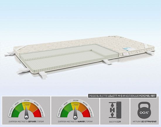 Ортопедический наматрасник LeWitt M-5-N 1 (фото)