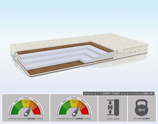 Детский матрас Enfant Fidget H-11-K 1 (фото)