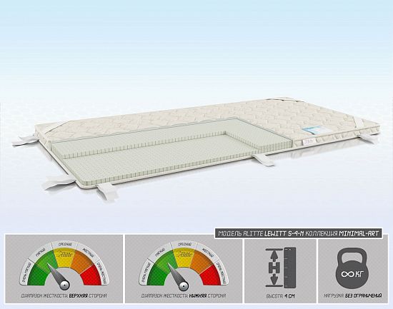 Ортопедический наматрасник LeWitt S-4-N 1 (фото)